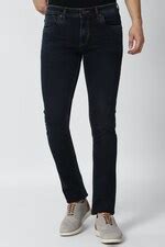 Buy Men Navy Dark Wash Jeans Online - 699370 | Peter England