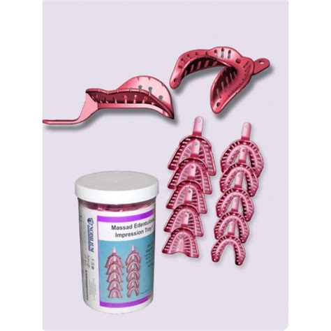 Massad Edentulous LOW TEMP Intro Tray pk/12 - Dentalmart