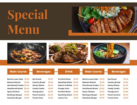 Image result for How to Create a Restaurant Menu