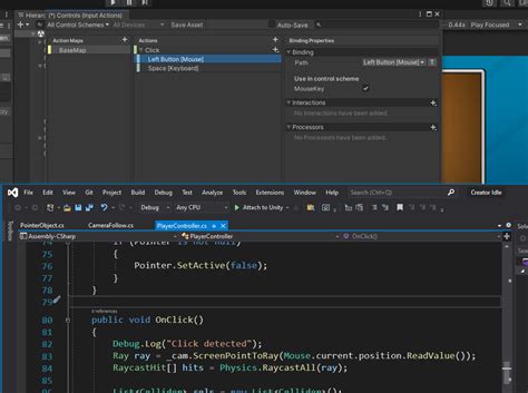 Image result for Unity New Input System Mouse Click