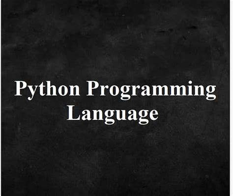 Python programming Language Explain | what is python programing used ...