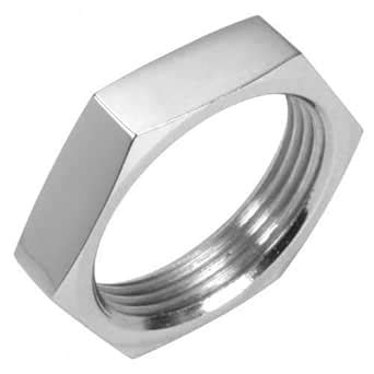 STAINLESS STEEL 304[CF8] CHECK NUT 3/4"BSP(F) Pack of 5 : Amazon.in ...