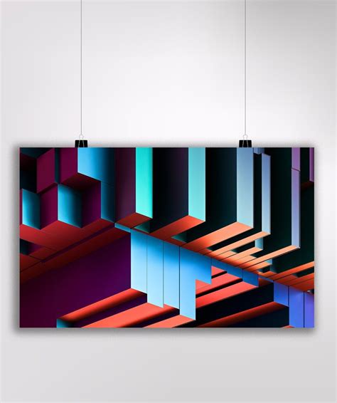 HOW? Part 1 Architectural Print, Large Format Artwork - Minimalist Wall ...