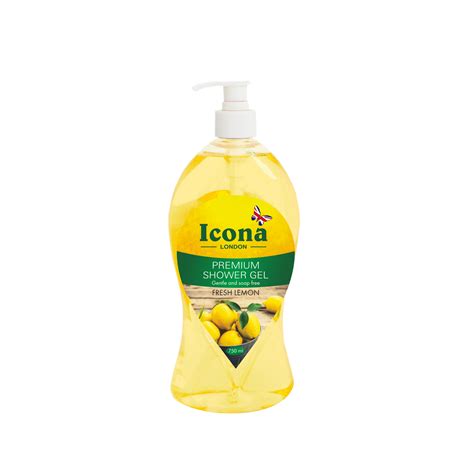 Premium Shower gel (Fresh Lemon) – Icona London