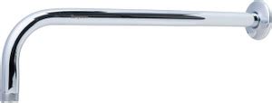 Parryware Wall Mounted shower Arm Chrome 380mm15inch Long Round 90 ...