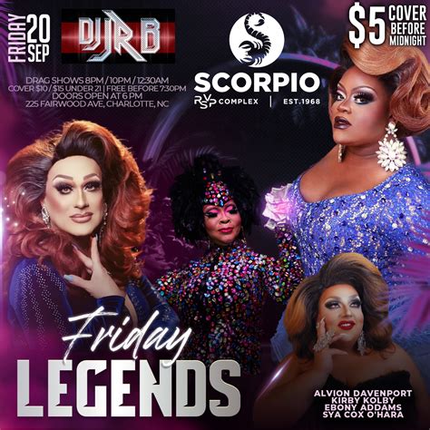 Friday Night Beats & Queens at Scorpio’s! – Scorpio RSVP Complex