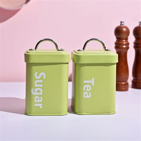 Matte Green Tea & Sugar Storage Jar – MARKET99