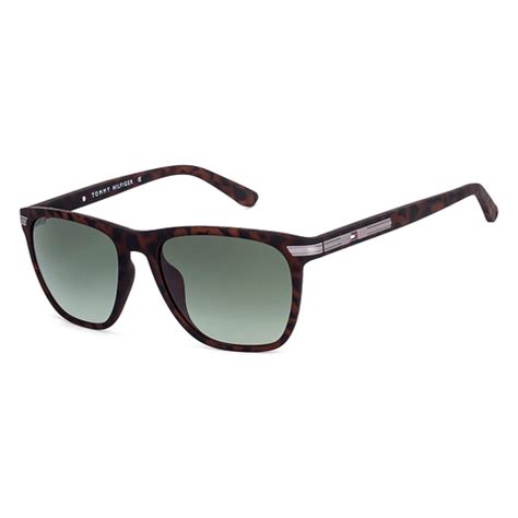 Buy Tommy Hilfiger TH1519 Tortoise Green C4 Unisex Sunglasses at Lenskart.