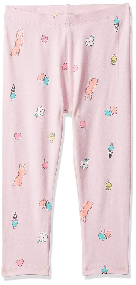 Buy Mothercare Baby Girl's Cotton Leggings (SB680-1_Pink_9-12 M) at ...