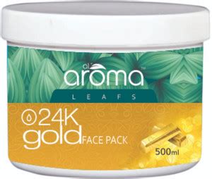 AlAroma Leafs 24K Gold Face Pack - Price in India, Buy AlAroma Leafs ...
