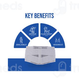 Leeford Lumbo Sacral Support Medium Belt 1 - Uses, Side Effects, Dosage ...