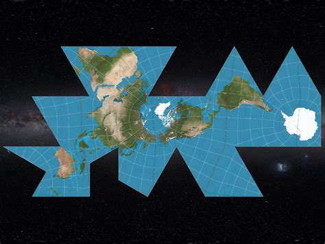 Dymaxion Map 的图像结果