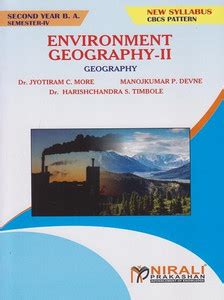 ENVIRONMENT GEOGRAPHY-2 Geography (SY BA Semester 4): Buy ENVIRONMENT ...