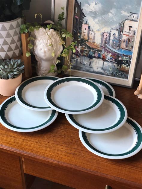 Arabia small plates Kirsikka series cherry plate from Finland 1970s ...