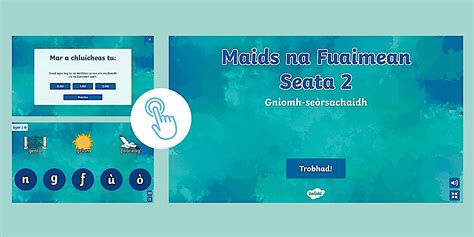 Maids na Fuaimean - Seata 2 - Geama Seòrsachaidh Go!