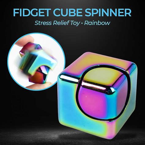 Jual Vailpro Fidget Cube Spinner Stress Relief Toy Finger Block