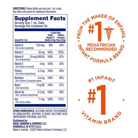 POLY-VI-SOL+IRON, DRP 50ML 1.67OZ
