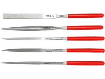 Yato YT-6156 5 PCS Diamond Needle File Set 180 X 70 MM | Hand Tools ...