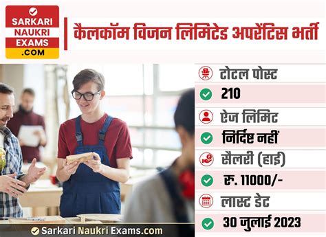 Calcom Vision Ltd Apprentice (Diploma) Recruitment 2023 | Last Date 30 ...