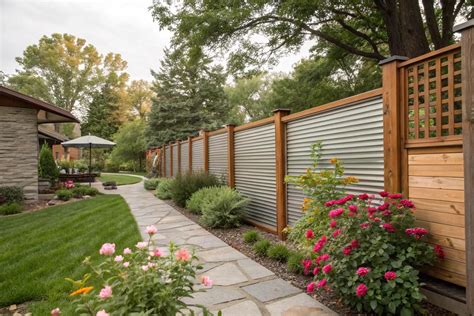 21+ Stunning Painted Wood Fence Ideas