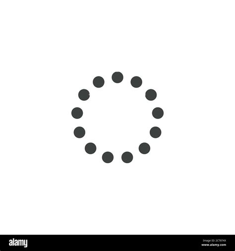 Dots in circle spiral shape hi-res stock photography and images - Alamy