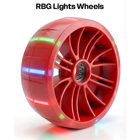 StarAndDaisy Front Wheels for Glider Scooter Spare Wheels