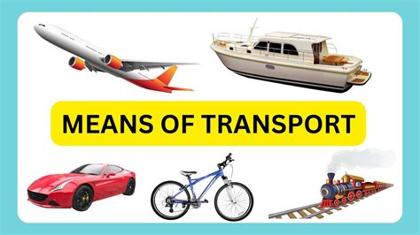 Forms of Transportation 的图像结果