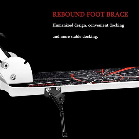 Buy WRRAC-Trampolines Micro Black Foldable Scooter with 2 Wheel Scooter ...