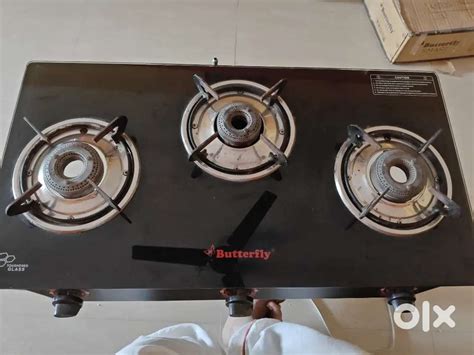 Butterfly Smart Plus Glass 3 Burner Gas Stove Black Color RS.2500 only ...