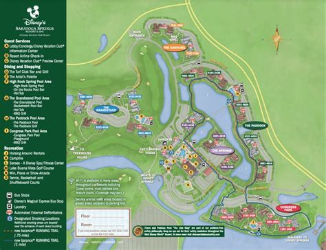 Disney World Hotel Map