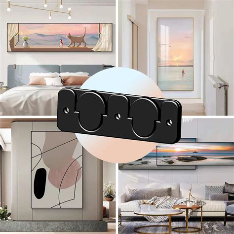 Buy JCSZS 4inch 5 Pair - Flush Mount Headboard-Wall Mount Hardware ...