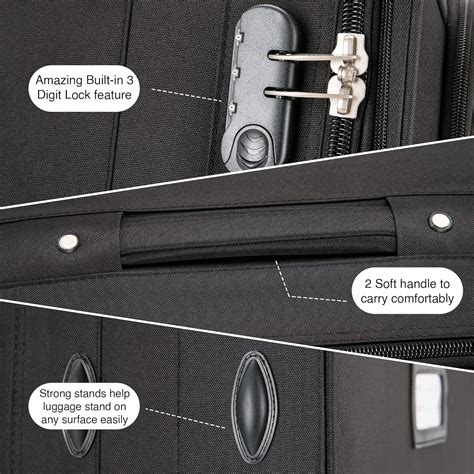 Buy ATX Luggage Extra Large Suitcase Expandable Durable Lightweight ...