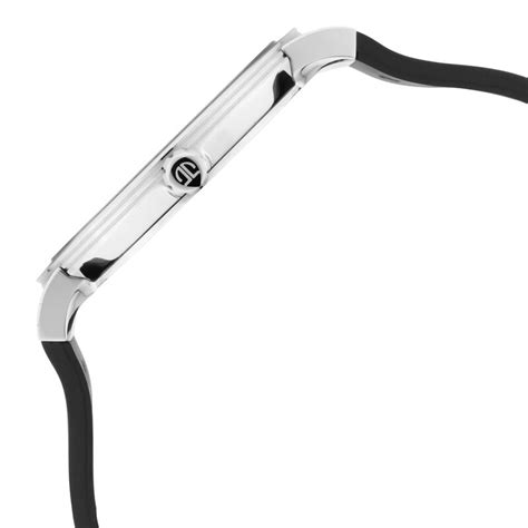 Buy Online Titan Edge Mechanical Black Dial Mechanical Rubber Strap ...