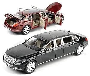 Buy Easytobuy 1:24 Maybach Diecast Metal Pullback Toy Car With Openable ...