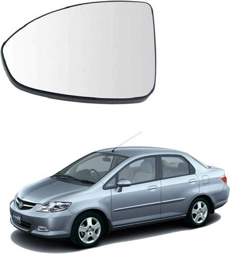 MACZO - orvm Left (Passenger) Side Rear View Mirror Glass for Honda ...