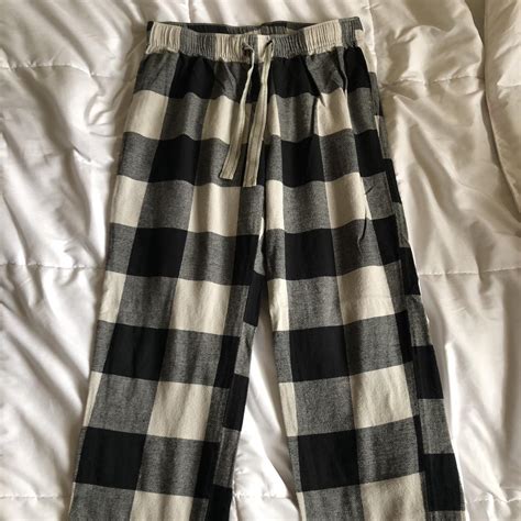 Old Navy Women's Black and White Pajamas | Depop