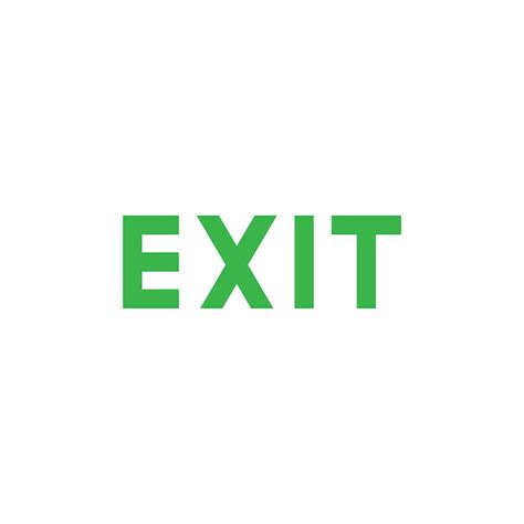 Image result for Exit Symbol Unicode