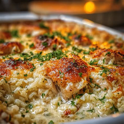 Angel Chicken Rice Casserole