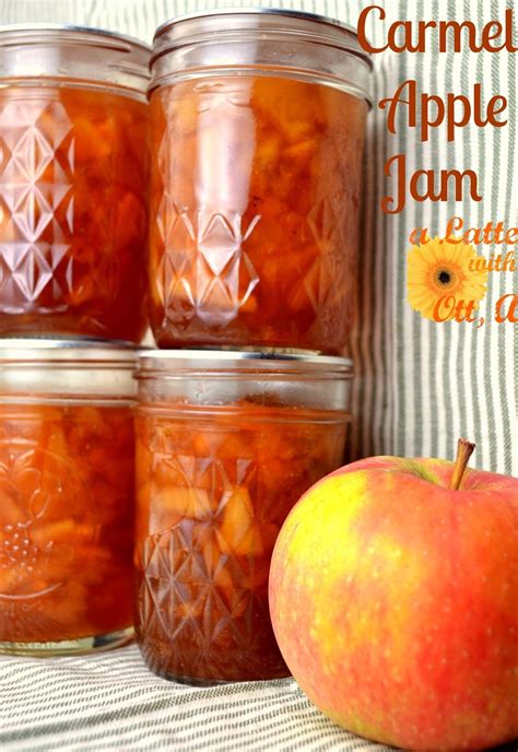 Carmel Apple Jam Recipe.... your apple jam will never be the same again ...
