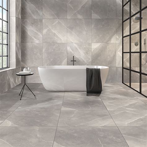 Staggering Grey Porcelain Floor Tiles Photos | Gatlexa