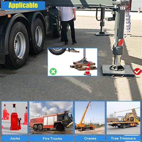 LXLZYXSF Jack Landing Pad RV Leveling Blocks Crane Trailer India | Ubuy