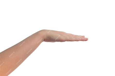 Premium Photo | Hand gesture measurement and limitation Kid showing ...