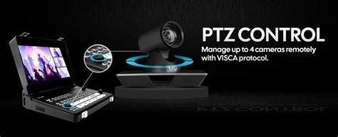 AIWaft 4K Video Mixer | HDMI Switcher for Live Streaming & PTZ