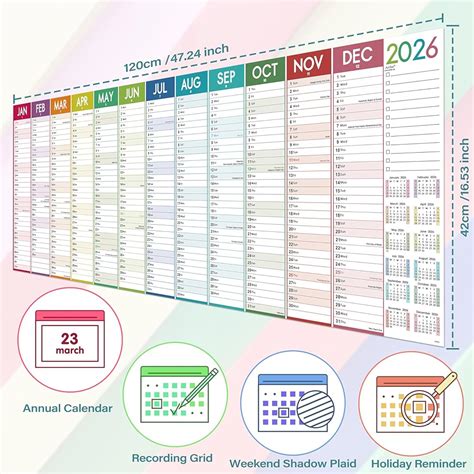 Artfan 2026 Yearly Wall Calendar - Yearly Wall Calendar India | Ubuy