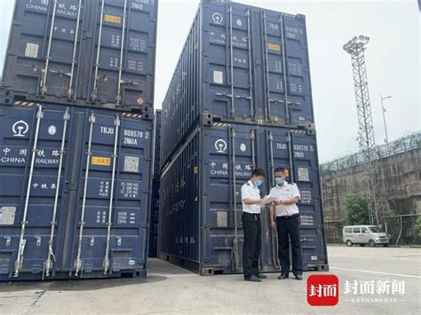重庆首批运贸一体化模式运输的进口粮食班列抵达果园港啦！_物流