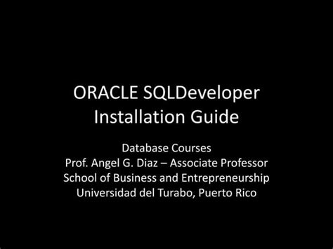 Image result for Oracle SQL Developer Installation
