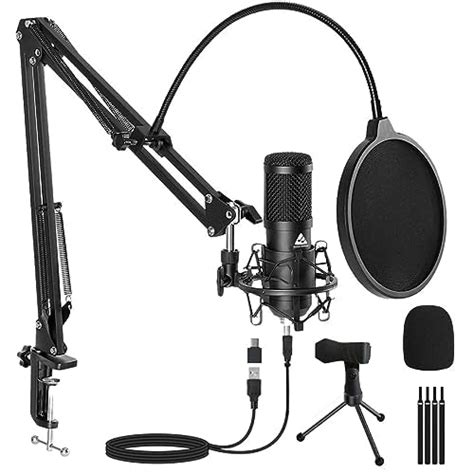 AM-C1 USB Condenser Microphone Kit