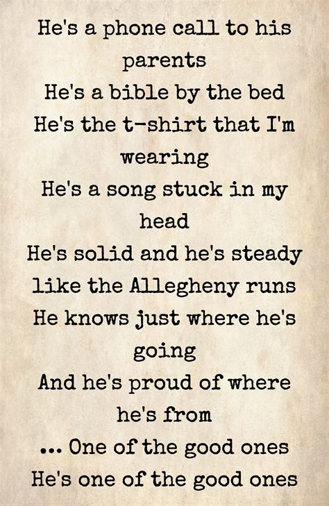 The Good Ones Song by Gabby Barrett | Country lyrics quotes, Country ...