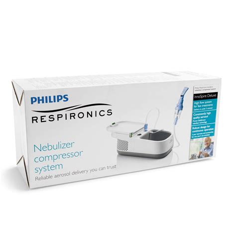 Philips Respironics InnoSpire Deluxe Nebuliser with SideStream & Mask ...