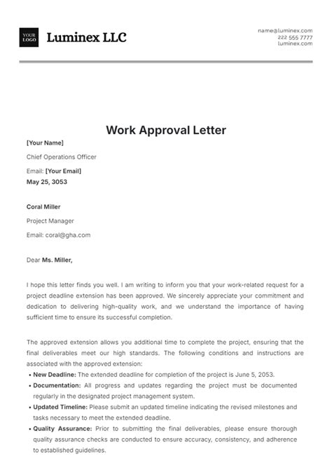 Image result for Approval Letter Example